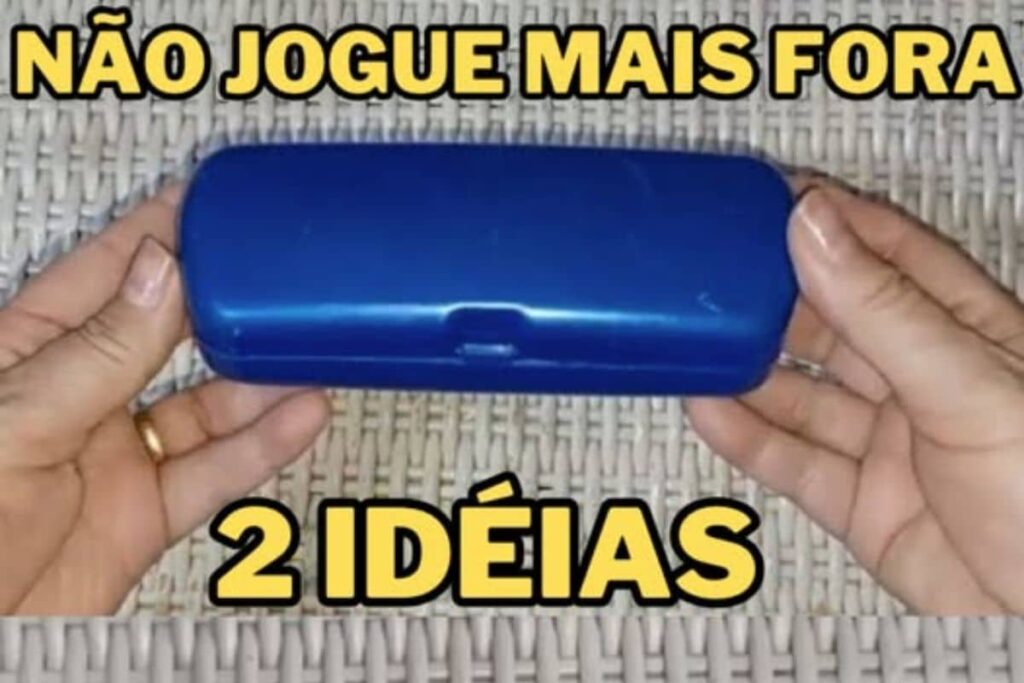 2 IDÉIAS GENIAIS COM CAIXINHA DE ÓCULOS