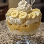 Sobremesa de Banana na Taça