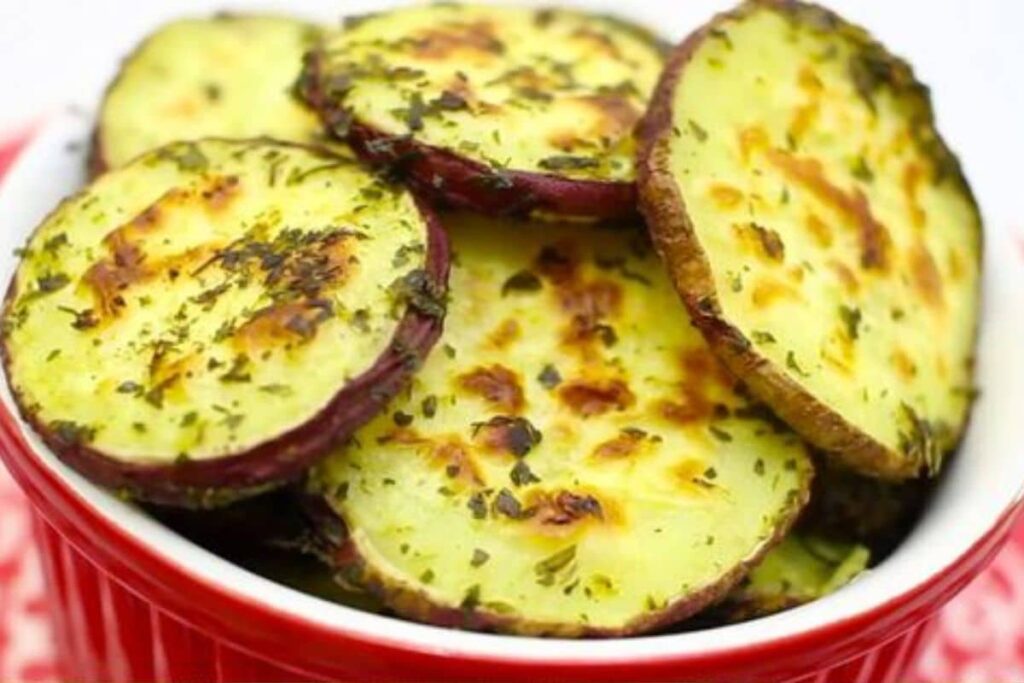 Batata Doce Assada com Limão e Orégano que Vai Te Surpreender