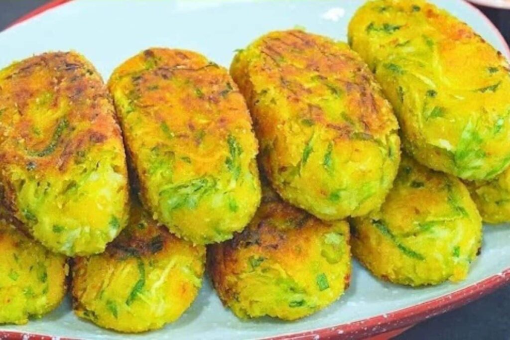 Bolinho de Abobrinha com Repolho: Crocante e Irresistível!