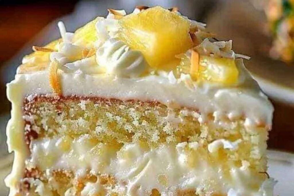 Bolo Sonho de Abacaxi e Coco: A Receita que Vai Encantar o Seu Paladar