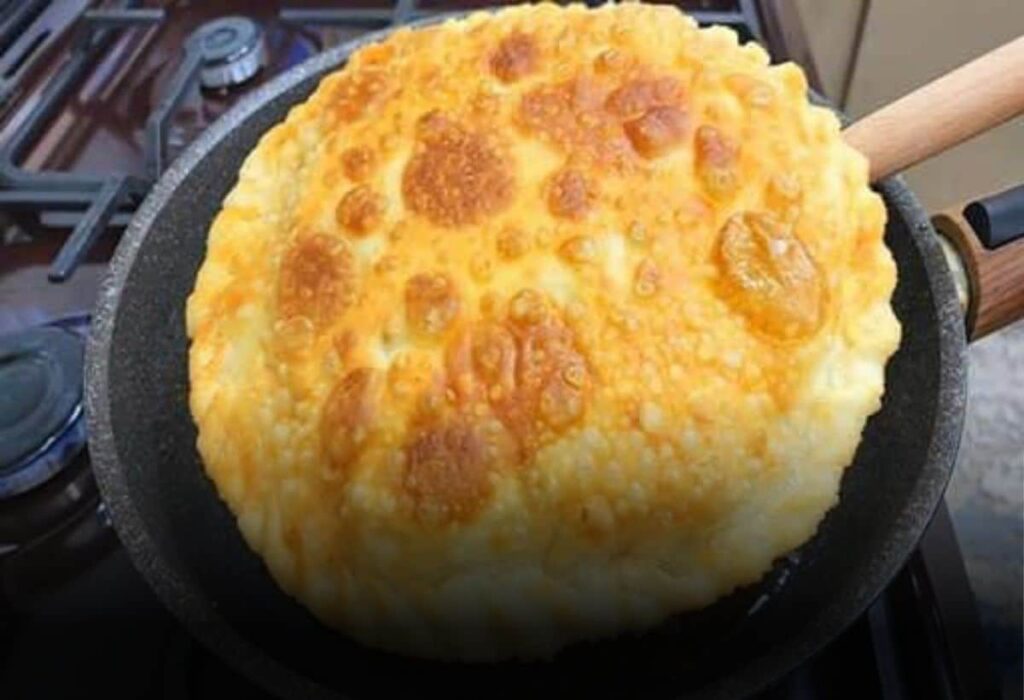 Lanche Rápido com Farinha + água fervente