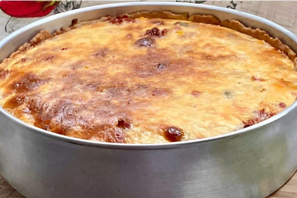 Massa para torta salgada deliciosa e fácil de fazer com apenas 2 ingredientes
