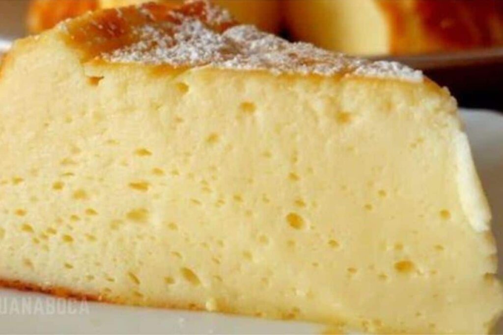 Bolo de queijo em 1 minuto! 4 ingredientes sem açúcar e sem trigo