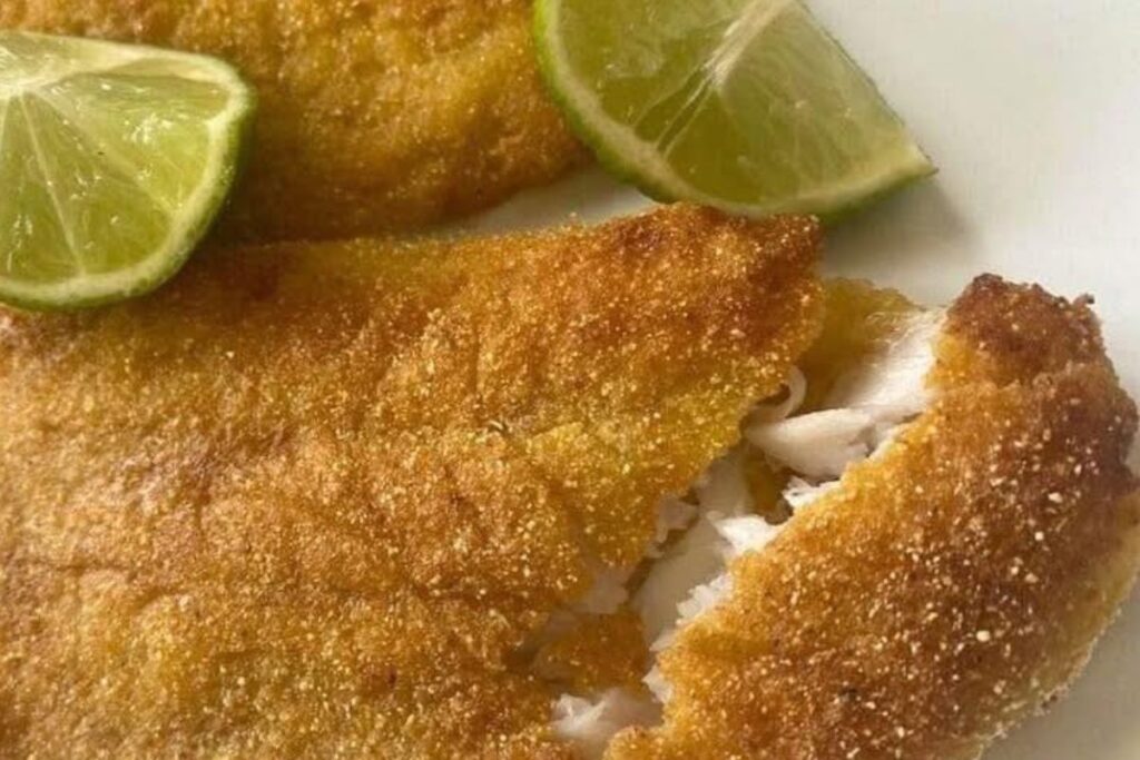 Filé de Peixe Empanado com Casquinha Sequinha e Crocante: Uma Delícia Irresistível!