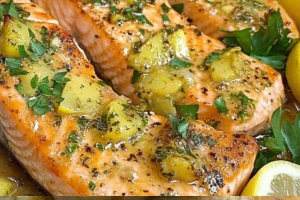 Filé de Salmão Assado com Alho, Limão, Mel e Mostarda: Uma Receita Prática e Deliciosa