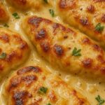 Peitos de Frango com Molho de Queijo e Alho: Uma Delícia Cremosa para Encantar