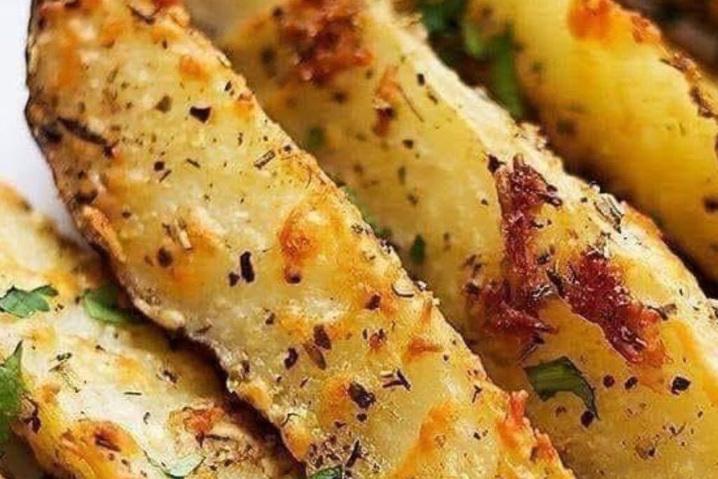 Batatas Assadas com Alho, Ervas e Parmesão: Um Clássico Irresistível