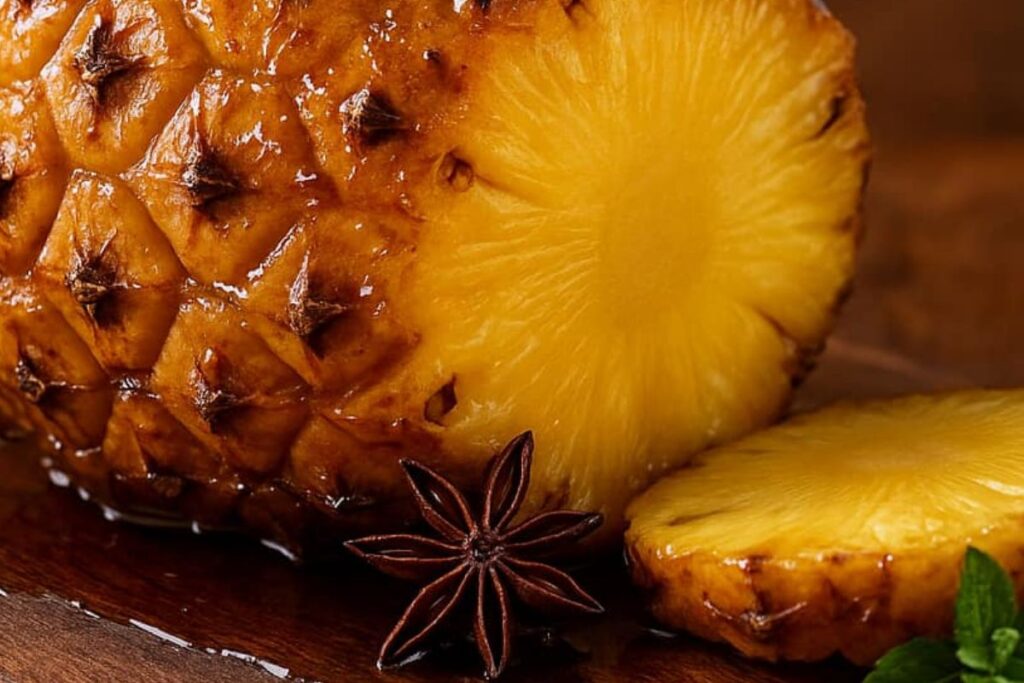 Abacaxi Assado no Forno: Uma Sobremesa Tropical e Irresistível
