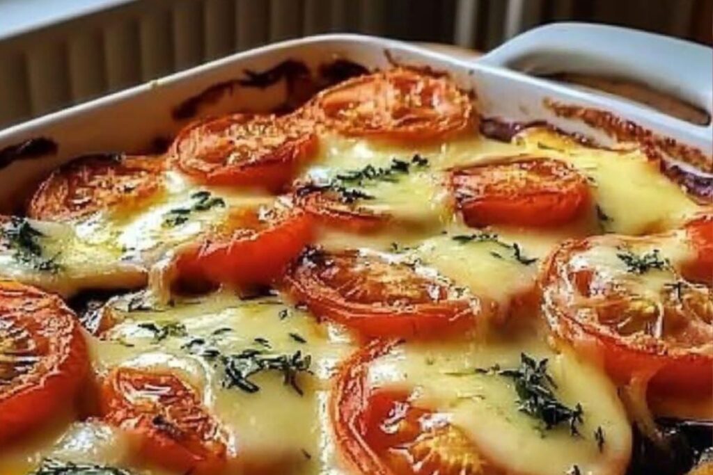 Berinjelas Assadas com Tomates e Queijo: Um Toque de Sabor e Saúde