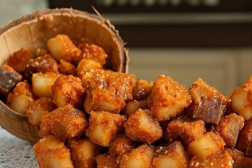 Coquinho Caramelizado Crocante: Uma Delícia Irresistível para Todas as Ocasiões
