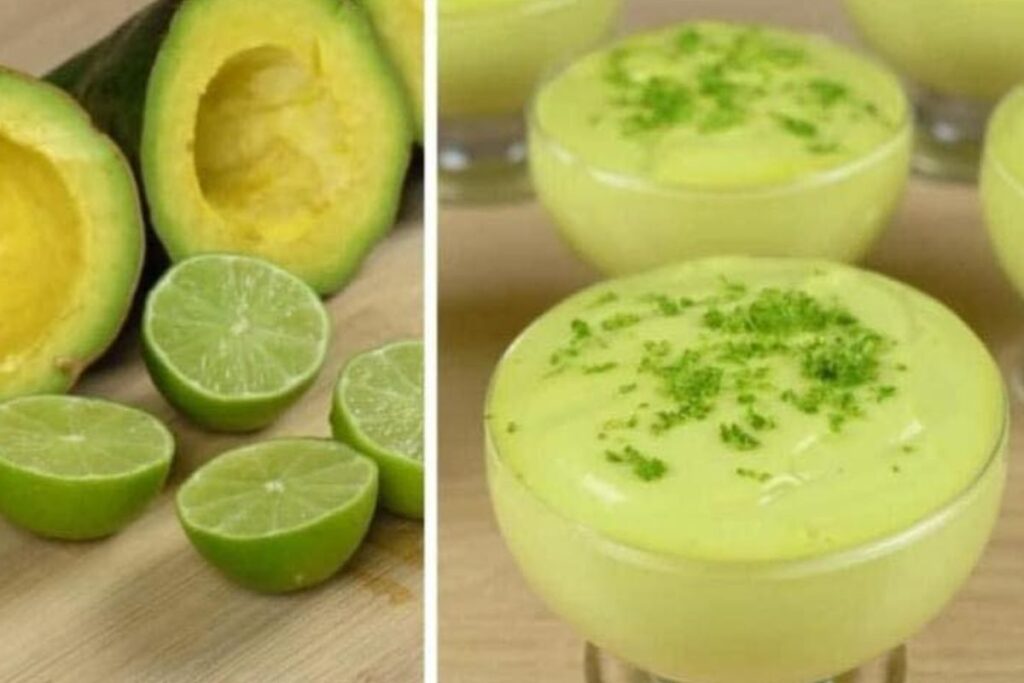 Sobremesa de Abacate com Limão: Uma explosão de sabor e frescor