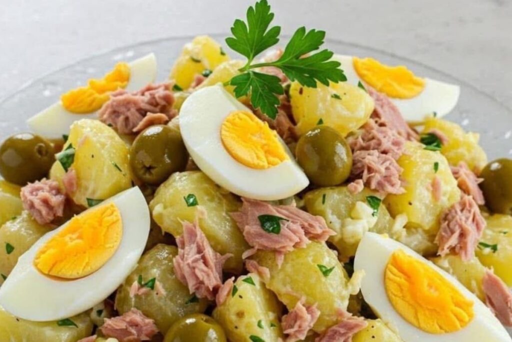 Salada de Batatas com Atum e Ovos: Uma Receita Prática, Nutritiva e Muito Saborosa