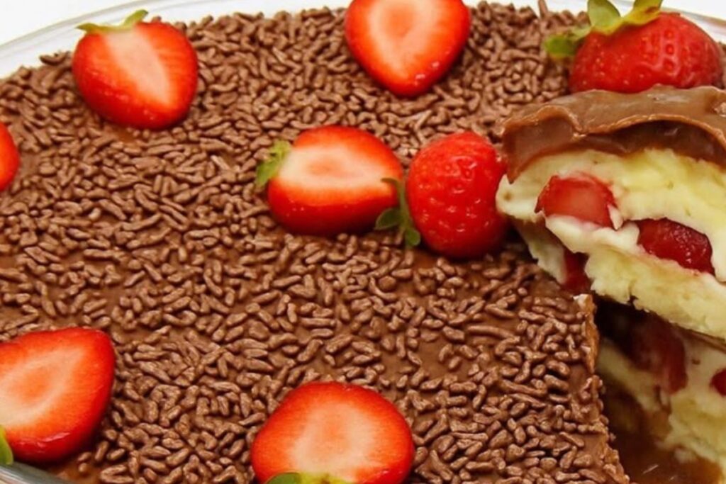 Receita Espetacular de Pavê Tentação na Travessa