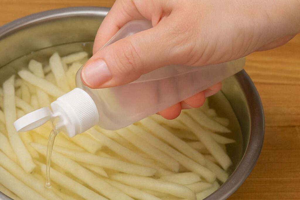 Batata Frita Sequinha e Crocante: O Segredo do Vinagre que Você Precisa Conhecer!