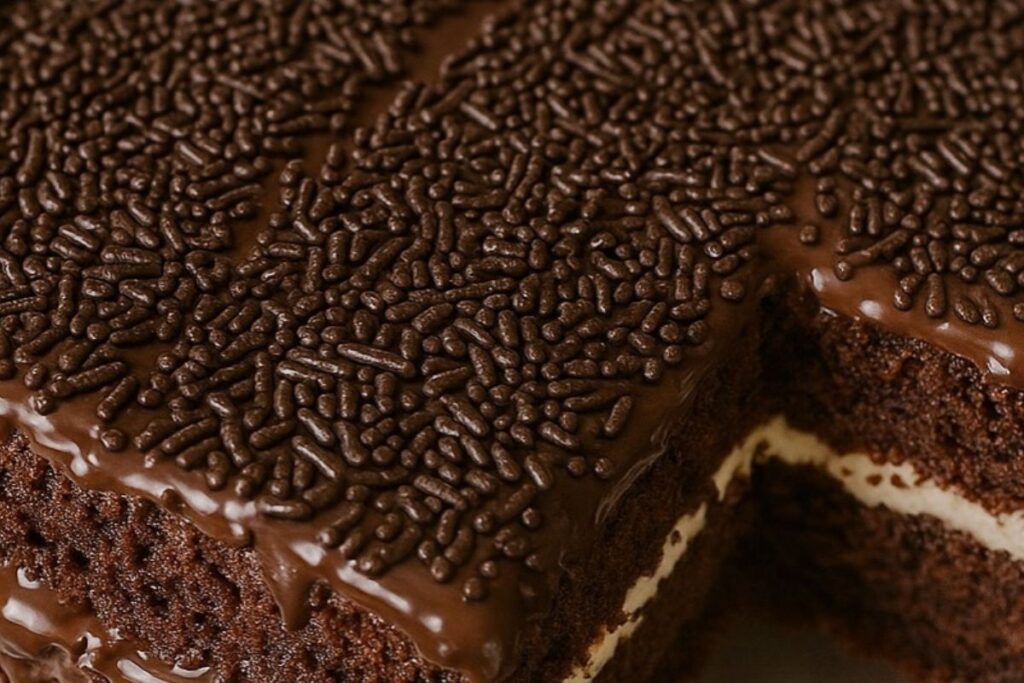 Bolo Prestígio Gelado e Molhadinho: Uma Tentação Irresistível