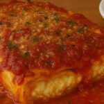 Receita de Canelone Recheado com Presunto e Queijo: Praticidade e Sabor em Cada Garfada!