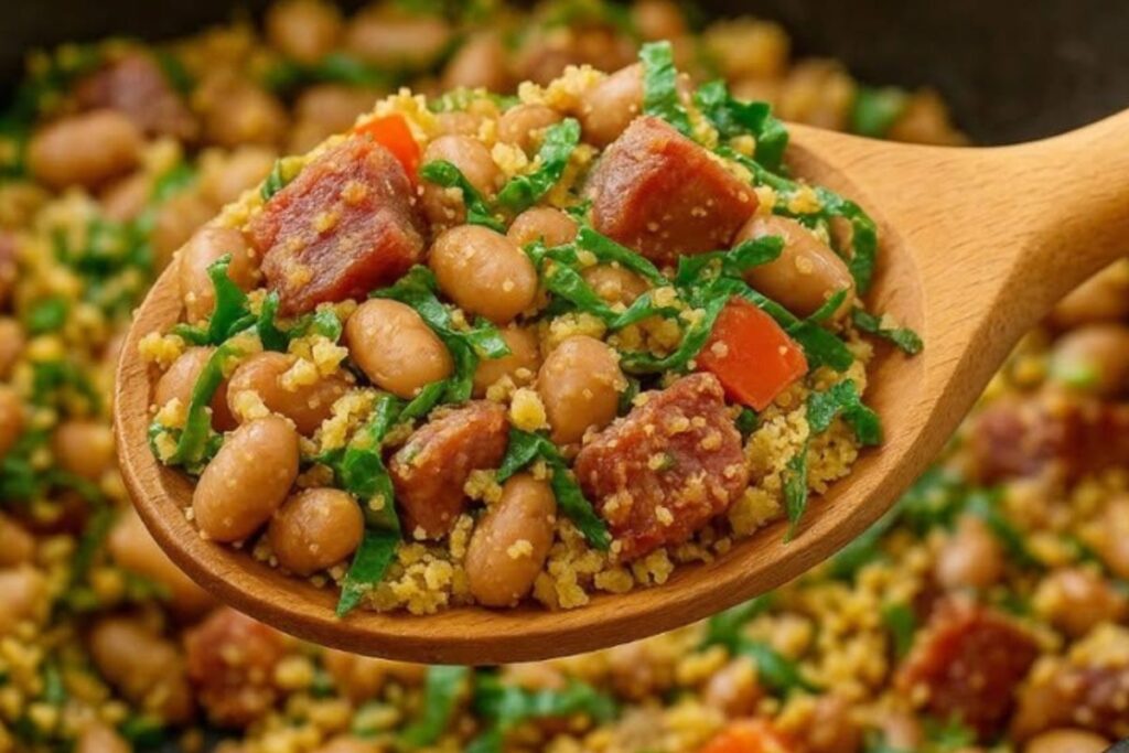Como fazer um espetacular Feijão Tropeiro Mineiro — Receita Tradicional e Saborosa!