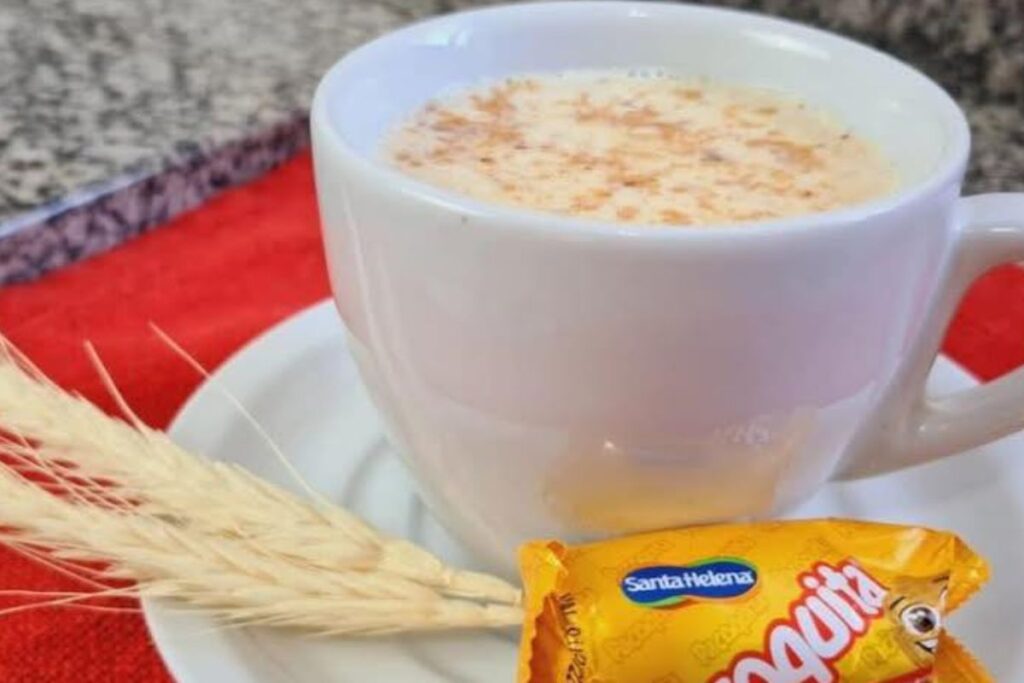 Receita de Leite Quente de Paçoquinha: conforto e sabor em cada gole!