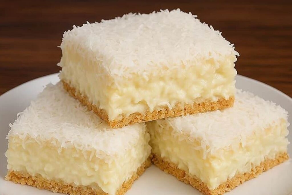 Bolo de Coco Gelado Simples e Bem Molhadinho: Uma Tentação Refrescante