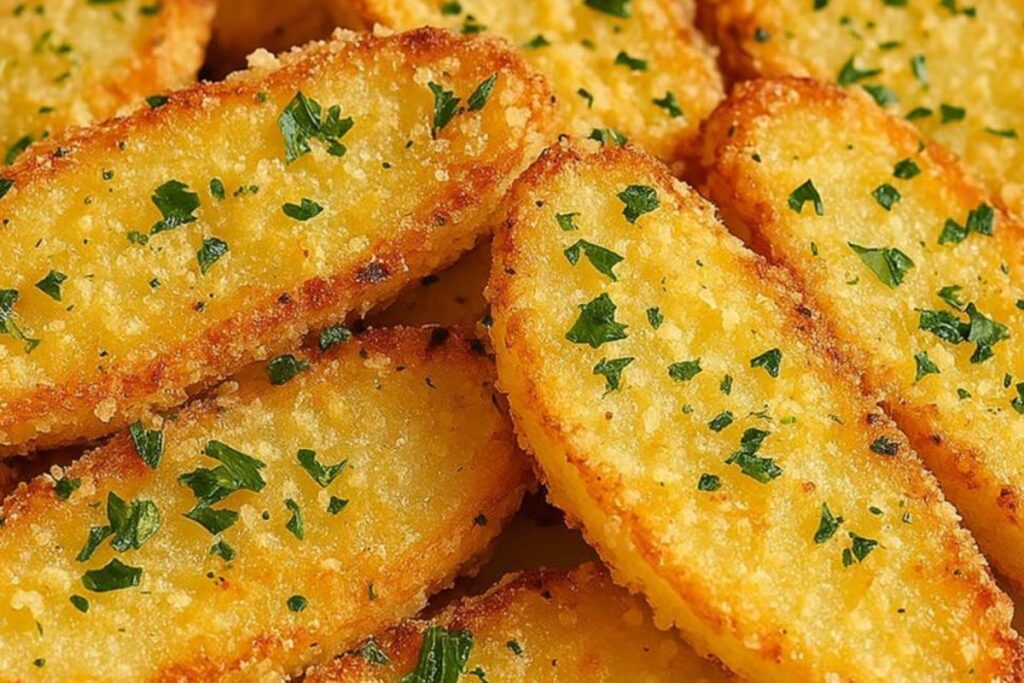 Batatas Assadas com Alho e Parmesão: Crocância, Sabor e Facilidade!