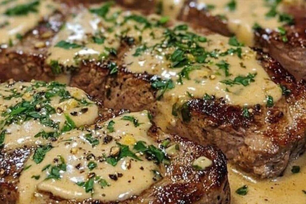 Bife no Molho de Alho Suculento: Uma Delícia Irresistível para o Seu Dia