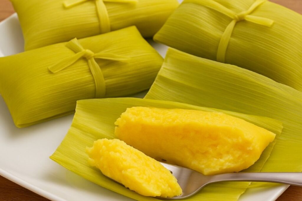 Pamonha Junina Cremosa na Palha do Milho: sabor, tradição e muito carinho!