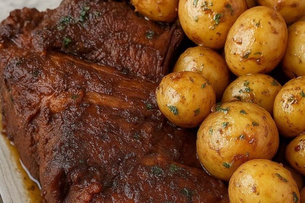 Carne Assada com Batatas Sautê Deliciosa: Receita de Domingo para Toda Família