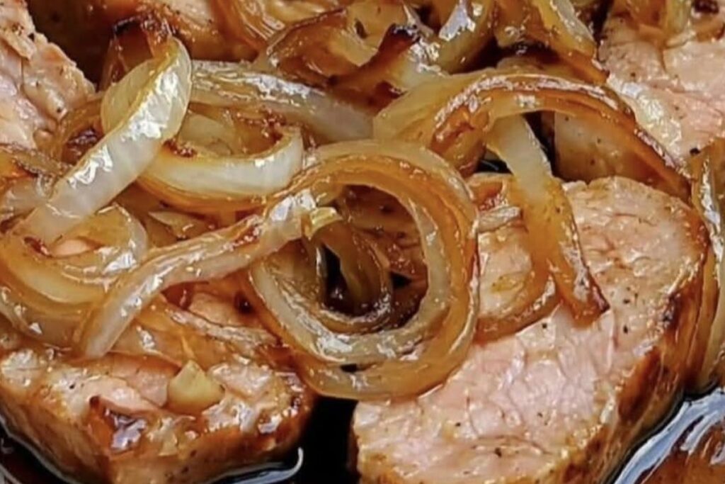 Receita de Lombinho de Porco à Cebolada: Sabor e Facilidade no Mesmo Prato