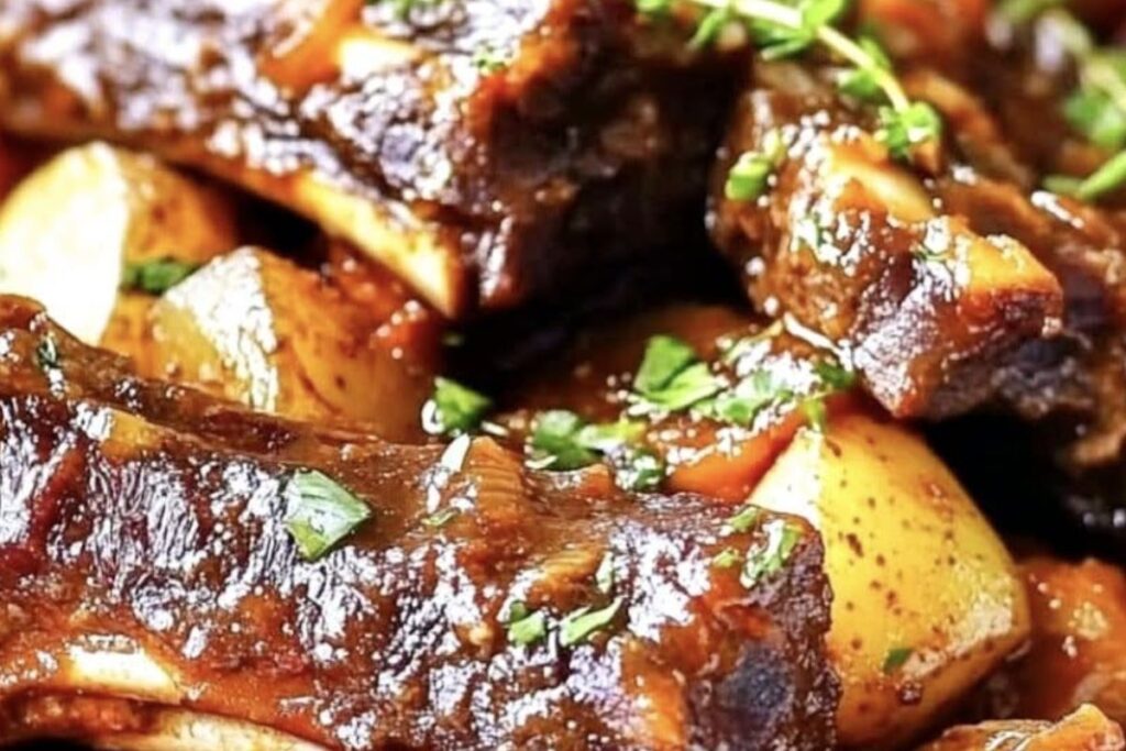 Costela Bovina com Batatas ao Molho: Sabor, Tradição e Conforto em Cada Garfada