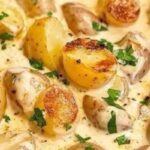 Batatas com Molho Cremoso de Alho: Um Clássico que Nunca Sai de Moda