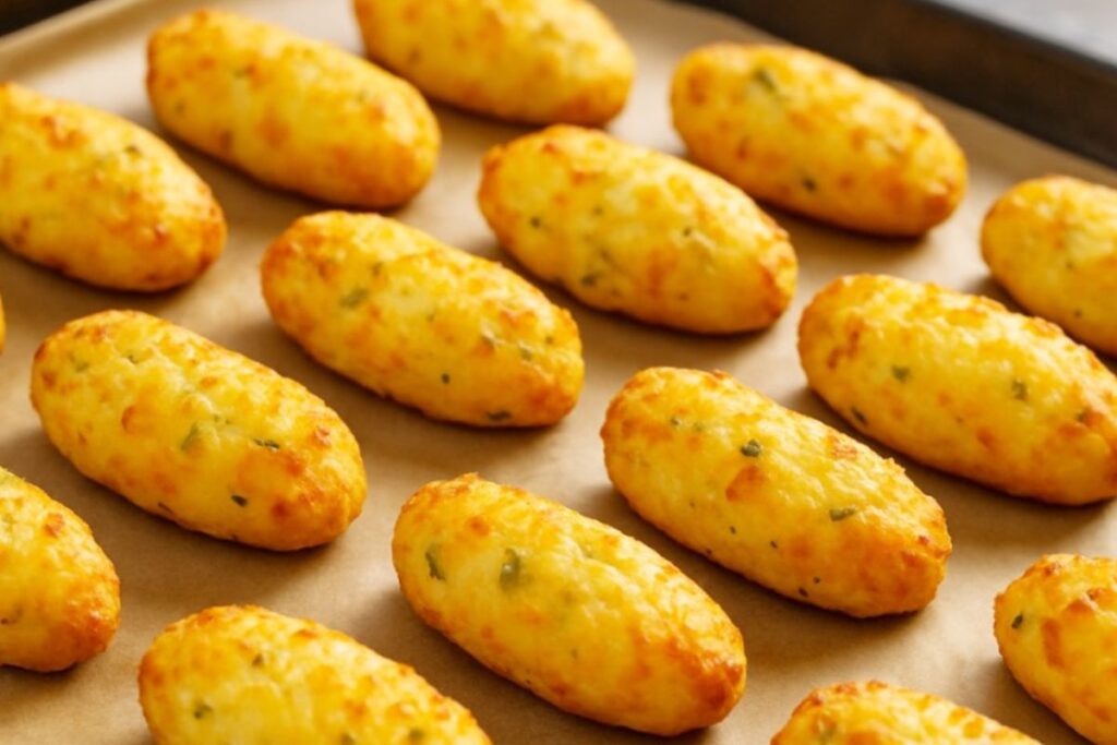 Bolinho de Arroz Assado: crocância sem fritura e sabor que abraça