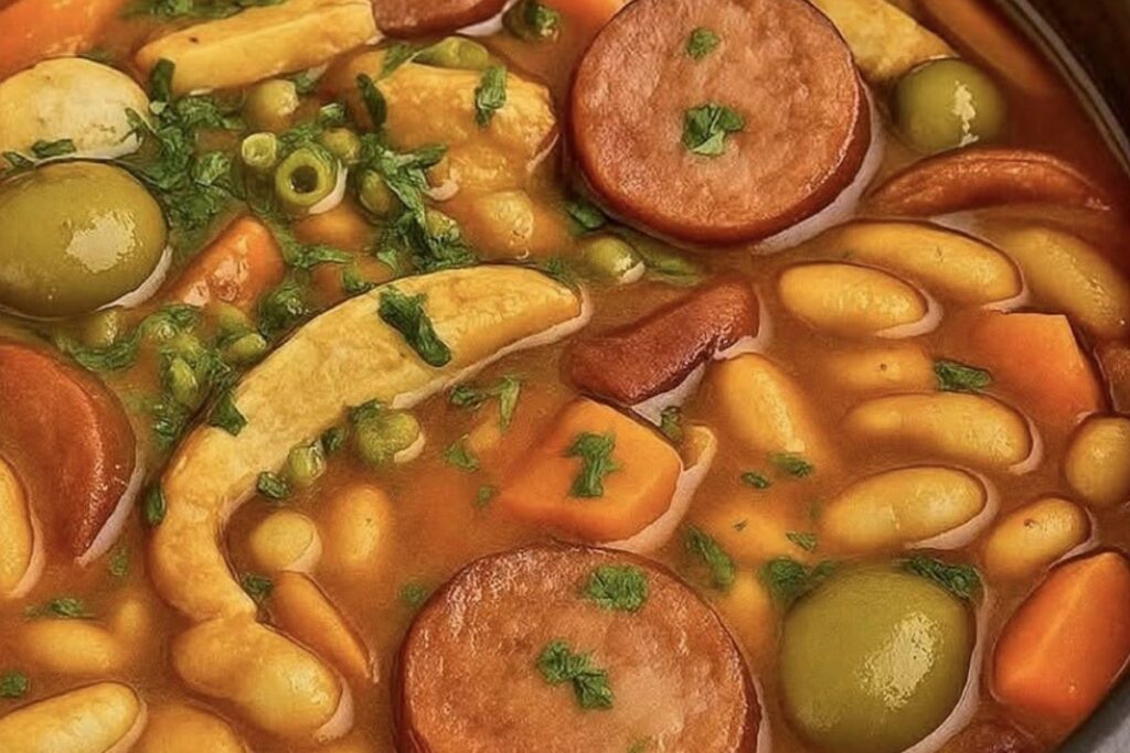Dobradinha Completa com Feijão Branco e Legumes: sabor, tradição e sustância no seu prato!