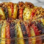 Uma Delícia Prática: Berinjela Colorida ao Forno com Legumes