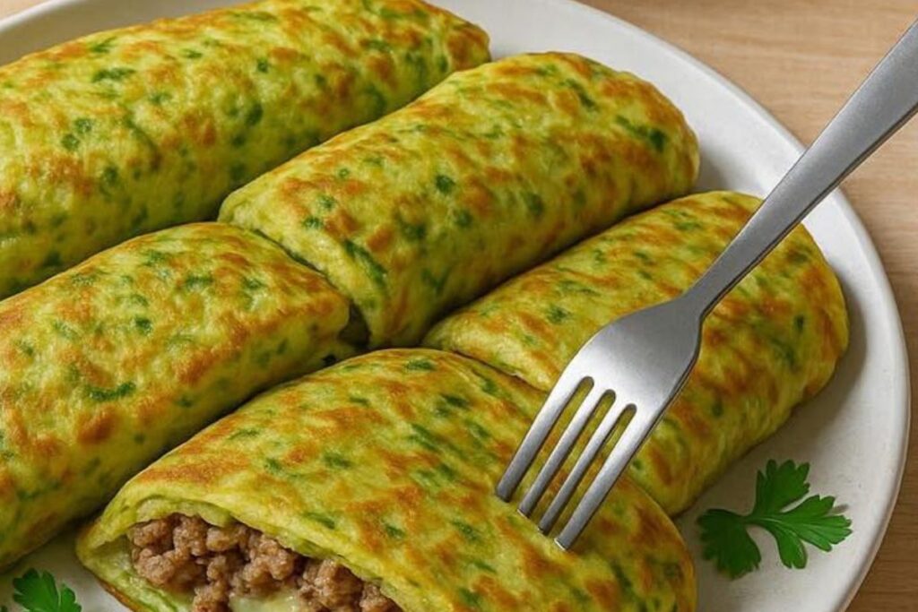 Panquecas de Abobrinha Recheadas com Carne Moída e Muçarela: Sabor, Praticidade e Muito Amor!