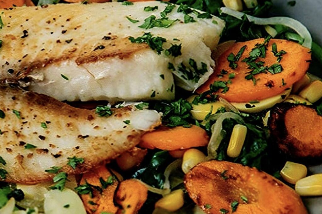 Filé de Peixe Grelhado com Legumes: Leveza, Sabor e Saúde no Mesmo Prato