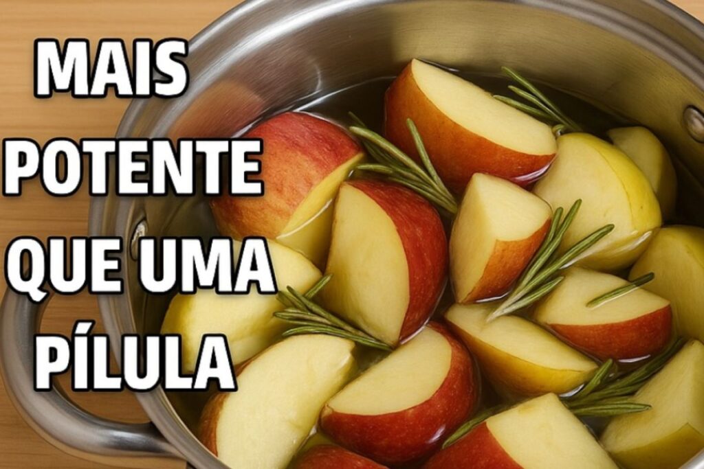 Ferva Maçã com Alecrim e Você Terá uma Grande Surpresa