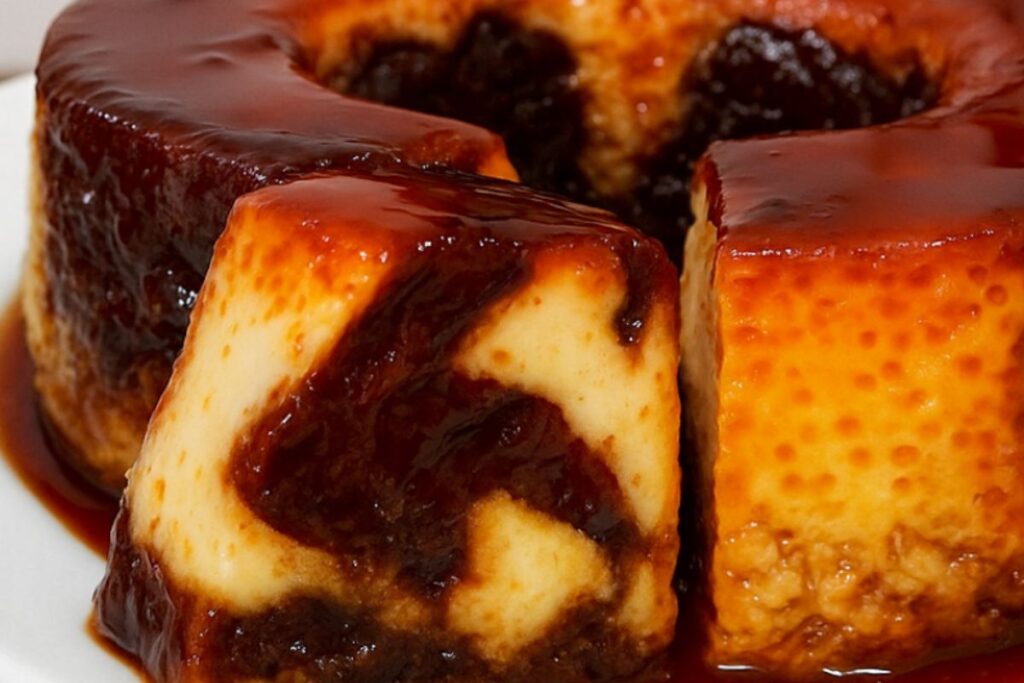 Pudim 2 Sabores Feito na Boca do Fogão: cremosidade e praticidade em camadas