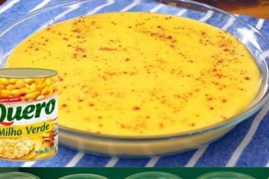 Curau com Milho de Latinha: cremoso, fácil e irresistível!
