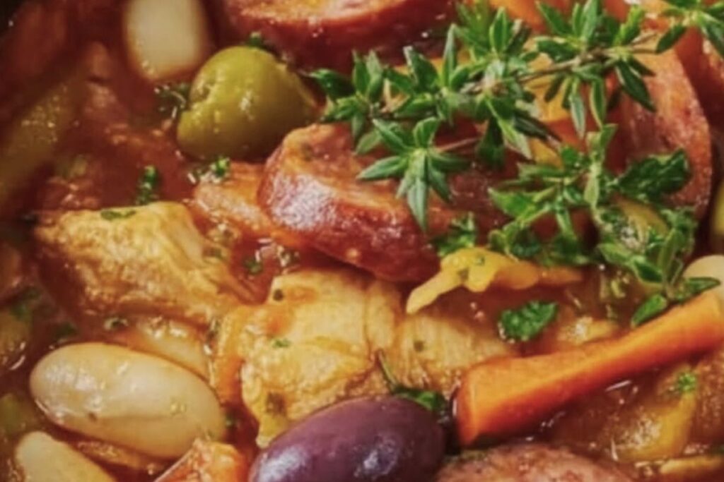 Dobradinha Completa com Feijão Branco e Legumes: Um Clássico de Sabor e Sustância