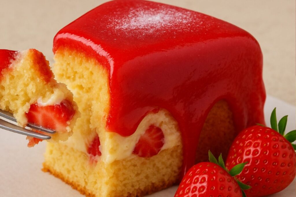 Bolo de Morango do Amor: Uma Sobremesa Irresistível Que Derrete Corações