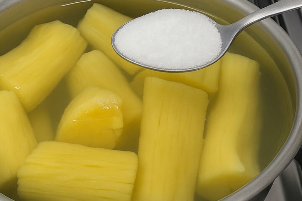 O segredo para cozinhar mandioca (macaxeira, aipim) e ficar desmanchando: nunca mais erre no ponto!