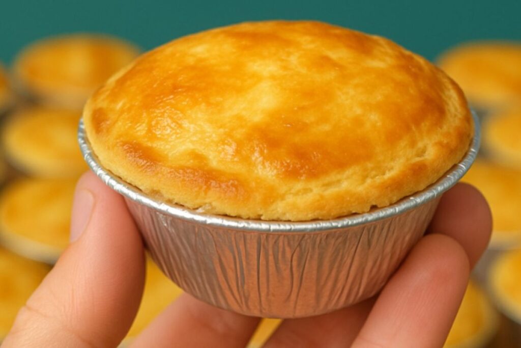 Empadinha Mágica de 2 Ingredientes – Crocante por Fora e Derretendo por Dentro