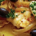 Bacalhau à Portuguesa com Cebolada – Sabor Tradicional que Encanta
