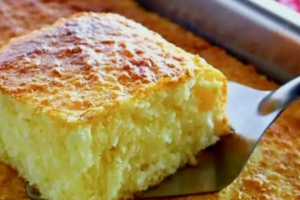 Bolo Cocada Sem Farinha Molhadinho e Muito Saboroso