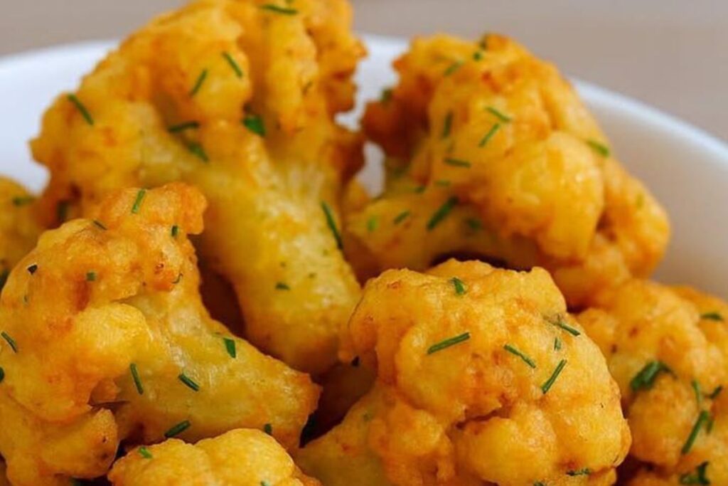 Tempurá de Couve-Flor: Crocância e Sabor em Cada Mordida