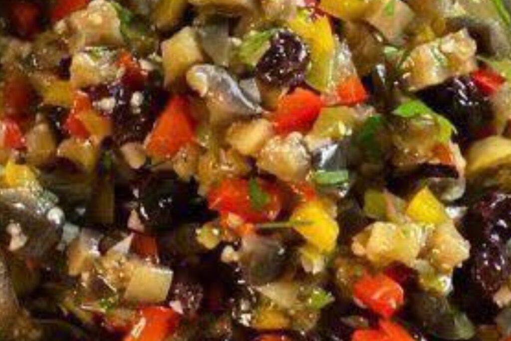 Caponata de Berinjela Fácil: Sabor e Praticidade na Sua Mesa