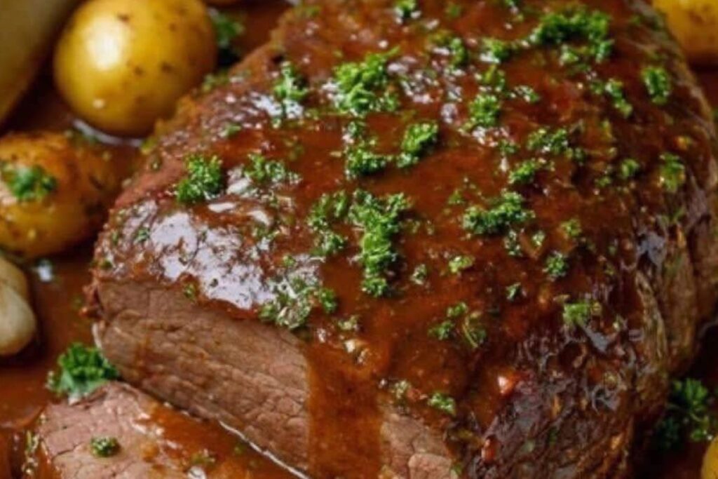Carne ao Molho Madeira com Batatas de Forno: elegância e sabor no seu prato