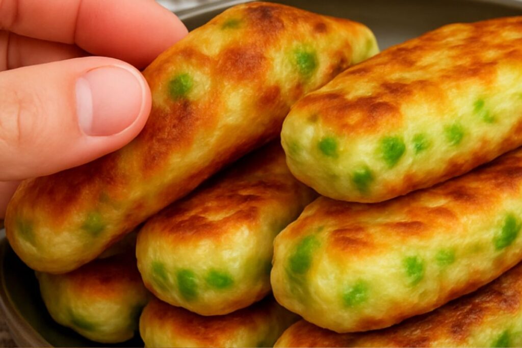 Bolinho de Batata, Cenoura e Abobrinha: crocante por fora, macio por dentro!