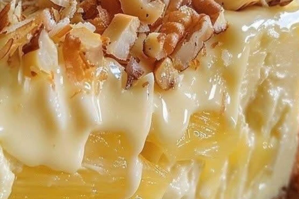 Torta de Abacaxi e Coco da Dona Ana